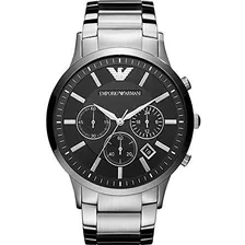 Reloj Emporio Armani Para Hombre Vestido Plata