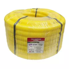 Tubo Corrugado Flexível 3/4 Dn 25 Rolo Com 15m Amarelo