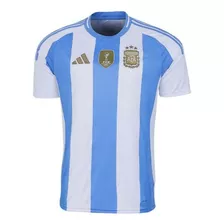 Camiseta Argentina 3 Estrellas Campeones Del Mundo 