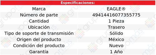 Soporte Transmisin Trasero Eagle Is350 V6 3.5l 2008 A 2015 Foto 4