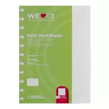 Caderno Inteligente Refil Grande Pontilhado 120g