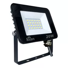 Projetor Refletor Led 20w 6.500k Branca Fria