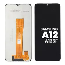 Módulo Pantalla Display Samsung A12 A125f Negro Original