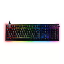 Razer Huntsman V2 - Teclado Analógico Gamer Color Del Teclado Negro Idioma Español Latinoamérica