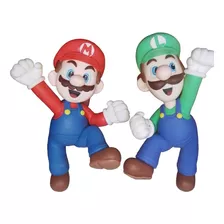 Mario Y Luigi En Porcelana Fría 