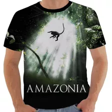 Camiseta Camisa Lc 6510 Brasil Amazônia Floresta Blusa