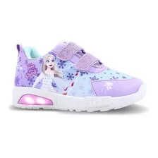 Zapatillas Footy Pop Frozen True Disney Niñas Luz Al Pisar