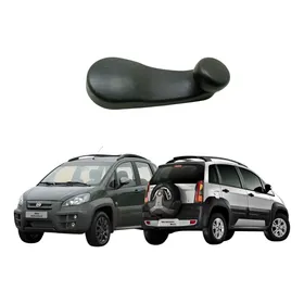 Manivela Regulagem Do Vidro Fiat Idea Punto 2006 A 2017 Preto