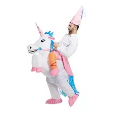 Traje De Jinete De Unicornio Inflable Toloco | Trajes Hincha