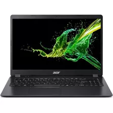 Notebook Acer 15.6p Ryzen3-3200u 8gb Hd1tb W10 Preto