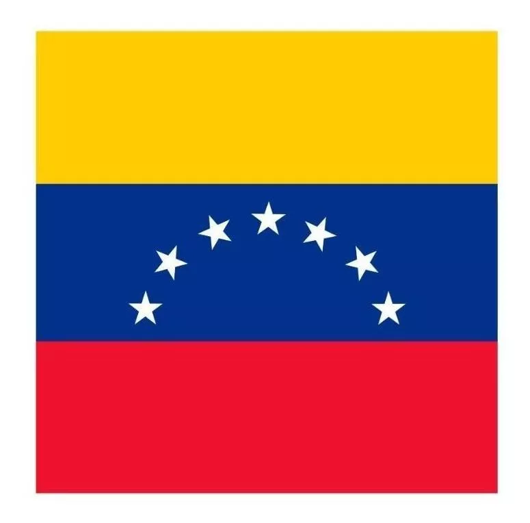 Bandera Estampada. Colombia, Venezuela, Haití, Perú - S0001