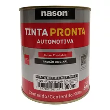 Pintura Automotriz Base Poliéster Plata Reflex Vw 900ml