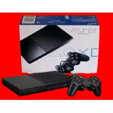 Playstation 2 Slim Standard Cor Charcoal Black