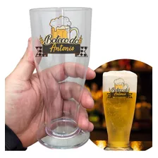 100 Tulipas De Chopp 300ml Acrílico - Personalizada