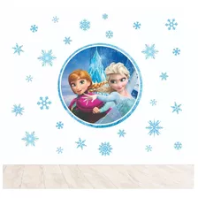 Vinilo Decorativo Frozen Copos De Nieve