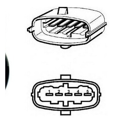 Sensor Maf Saab 9-3 6 Cil 2.8 Lts Turbo Mod 2006/2009 Foto 2