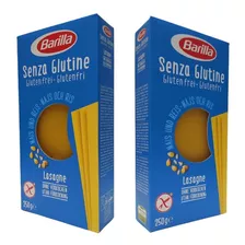 Massa Para Lasanha Barilla Sem Glúten Kit Com 2 X 250g