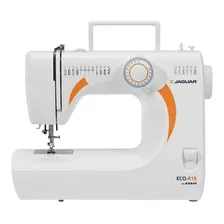 Maquina De Coser Jaguar Eco R18 Enhebredor Automático Color Blanco