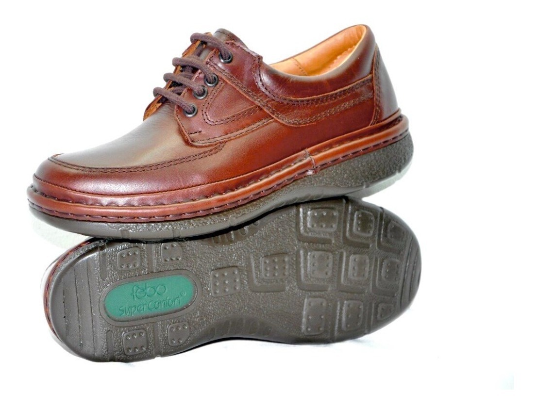 anunciar Guardería Salvaje Zapato Hombre Super Confort Febo Marron Cordon Liviano Risso - Avisos en  Ropa y Accesorios