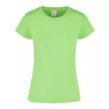 Playera Mujer Dama Manga Corta Colores Neón - Yazbek