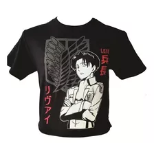 Playera Levi Ackerman Shingeki No Kyojin Attack On Titan