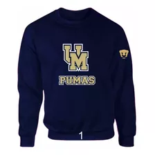 Sudadera Lisa Pumas Cu Unam