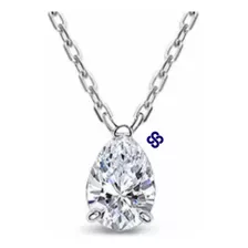 Colar Moissanite Gota De 1 Quilate (100 Pontos)