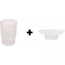 Repuesto Plato Jabonera + Vaso Cepillera