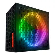 Fonte Atx 500w Rainbow Rgb Full Range Brx 80 Plus Bronze Cor Preta