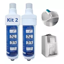 Filtro Refil Vela Purificador Agua Premium Colormaq Kit 2