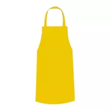 Delantal Industrial Reforzado Color Amarillo En Pvc Cal-25