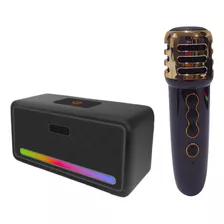 Parlante Bluetooth Portatil Microfono Inalambrico Karaoke