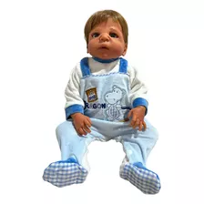 Bebe Reborn Menino 100% Silicone 57 Cm- Artur Pronta Entrega