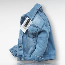 Jaqueta Infantil Jeans Com Elastano - Premium 