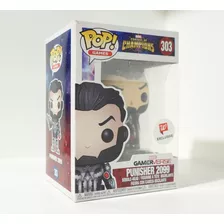 Funko Pop Punisher 2099 - Contest Of Champions 303 Exclusivo