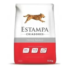 Alimento Estampa Premium Tradicional Perro Adulto X 15 Kg