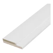 Batente De Madeira Mdf Ultra Branco 215x14x2,7cm Casablanca