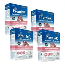 Kit 4 Cx Premier Papinha Desmame Amb Internos 1kg Filhotes