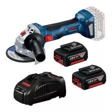 Amoladora Angular 18v Bosch Brushless Gws 18-li Completa