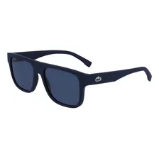 Lentes Lacoste L6001s 401 Azul Matte Solar Original Nuevo