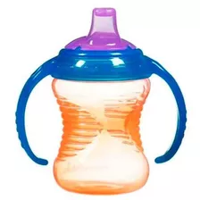 Copo Treinamento Mighty Grip 237ml Laranja/azul - Munchkin