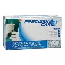 Guantes Precision Care Examen Talle L De Látex