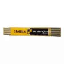 Ff Metro Plegable De Madera Carpintero 2mt Stabila Aleman