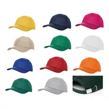 Gorras Gabardina 6 Gajos Hebilla Metalica- Ponele Tu Logo!