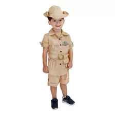 Fantasia Jurassic Safari Masculino Infantil - Baby Dino