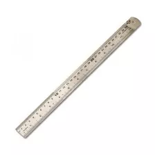 Régua De Inox 30 Cm - 11 Polegadas - Brasfort T-72860