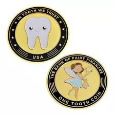 Moeda Coin Fada Do Dente Leite Tooth Fairy Case Acrílico