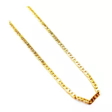 Colar Piastrine Banhado A Ouro 18k - Semi Joia Garantia