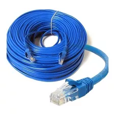 Cable De Red Utp Patch Cord Cat6 Certificado 30 Mts. 24 Awg