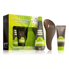 Pack Macadamia Natural Oil Shampoo Máscara Y Cepillo 